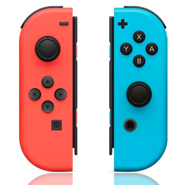 ZHCWM Compatible with Nintendo Switch Controller,Wireless Controller For Nintendo Switch/Lite/OLED,Red/Blue