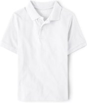 The Children's Place Boys' Uniform Short Sleeve Pique Polo