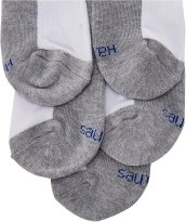 Hanes Boys' Socks, Double Tough Cushioned Ankle and No Show, 12-Pair Packs