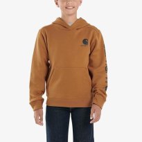 Carhartt Boys' Hoodie Fleece Pullover Sweatshirt