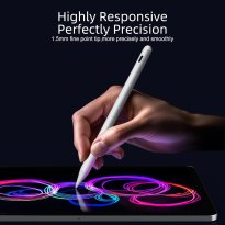 Stylus Pen for iPad 9th&10th Generation-2X Fast Charge Active Pencil Compatible with 2018-2024 Apple iPad Pro 11