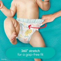 Pampers Diapers - Cruisers 360 - Size 5, 128 Count, Babyproof up to 100% Leakproof Pull-On Diaper