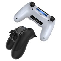 Wuthur PS4 Controller Wireless 2 Pack, Compatible with PlayStation 4 - Black & White