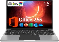 jumper Laptop, 16 Inch FHD IPS 1200p Screen, 5305U Processor, Office 365 1-Year Subscription, 4GB RAM 128GB Storage, Windows 11 Computer with Stereo Speakers, HDMI, 1TB SSD Slot Expansion.