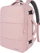 Taygeer Travel Backpack for Women, Carry On Backpack with USB Charging Port & Shoe Pouch, TSA 15.6inch Laptop Mochila Flight Approved, Nurse Bag Casual Daypack for Weekender Business Hiking, Pink