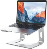 BESIGN LS03 Aluminum Laptop Stand, Ergonomic Detachable Computer Stand, Riser Holder Notebook Stand Compatible with Air, Pro, Dell, HP, Lenovo More 10-15.6